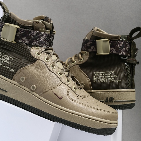 nike sf air force 1 mid men's shoe nike sf air force 1 mid men's shoe